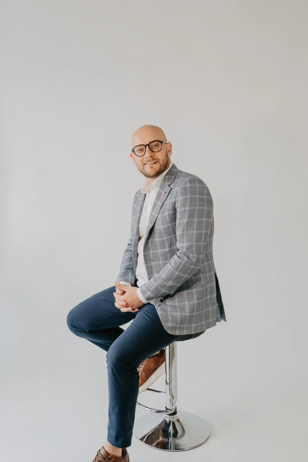 Dave Verkh seated, healthcare governance and advisory work